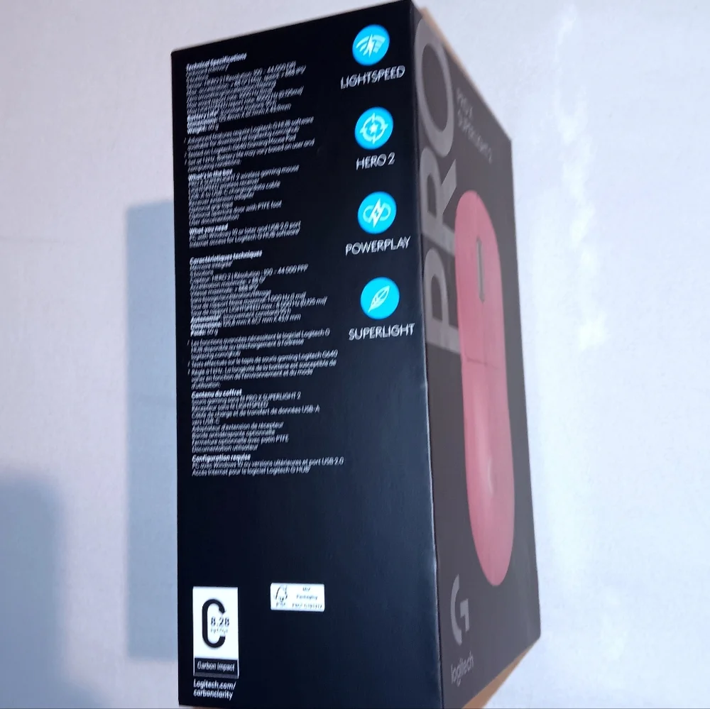 Logitech Red Wireless Gaming Mouse